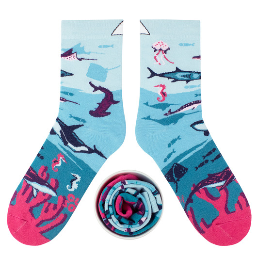 skarpetki damskie Deep sea