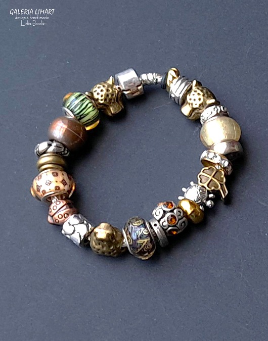 bransoletki - inne Bransoletka typu Pandora znakomity ponadczasowy PREZENT handmade