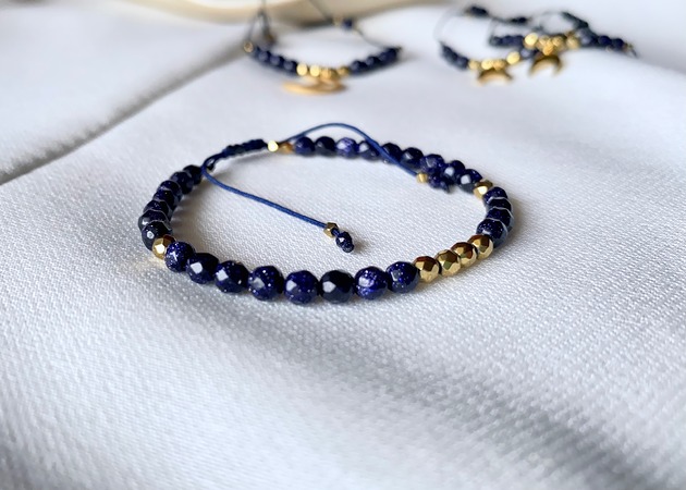 bransoletki z kamieni naturalnych Bransoletka Noc Kairu