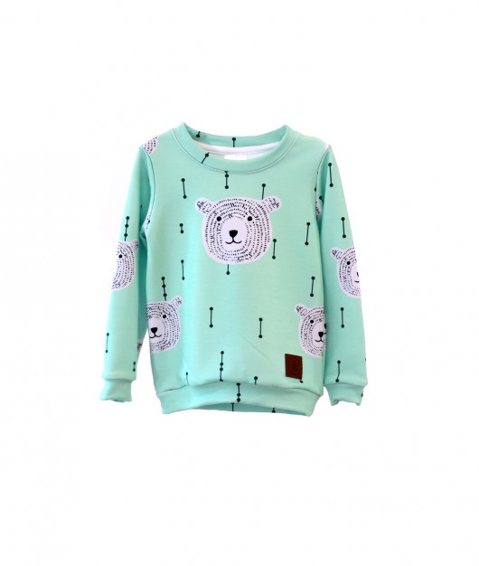 Bluza MINT BEAR  Little Gold King