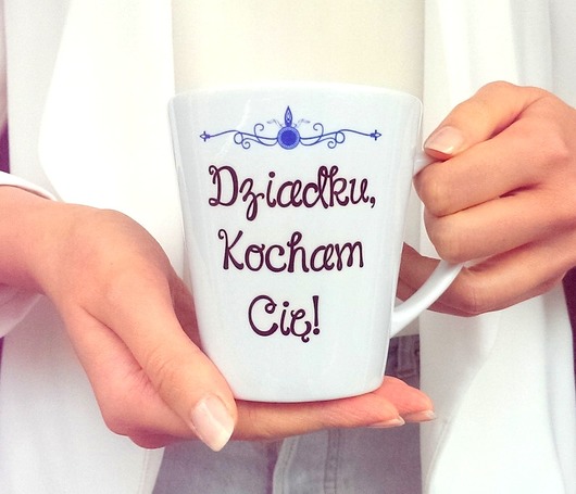 kubki Kubek  Latte DZIADKU, KOCHAM CIĘ