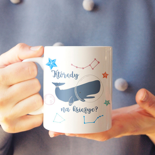 Którędy na księżyc Kubek ONE MUG A DAY