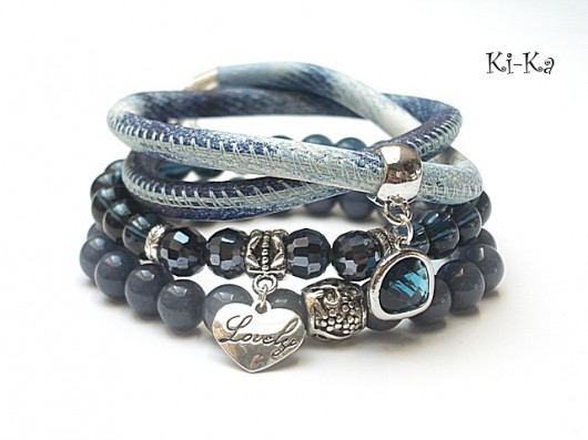 Jeans dekatyzowany vol. 10 /04.09..15/  - set KiKa pracownia