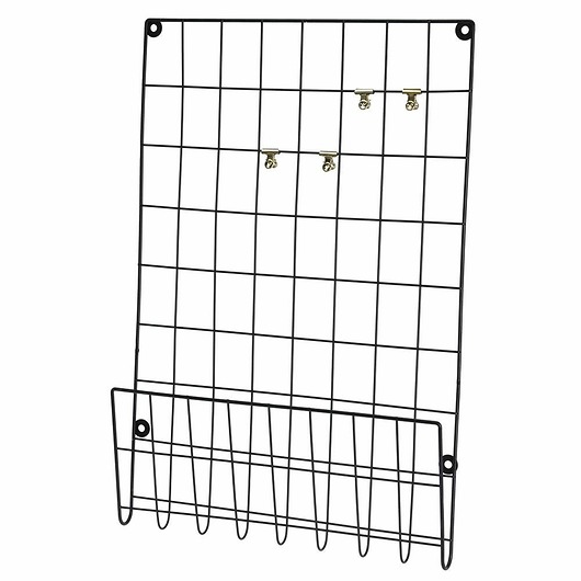 Organizer Ścienny Metalowy Czarny MIA home
