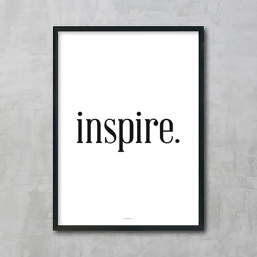 plakaty Plakat Inspire