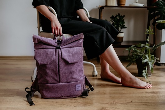 plecaki Plecak rolltop VELVET --S--
