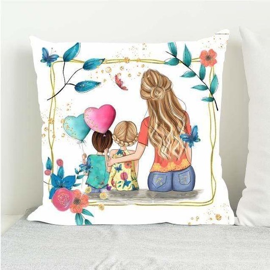 Poduszka mama i dzieci  Gaul Designs