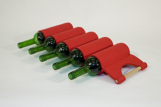 Wine carry bag-red5 moo studio