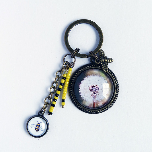 breloki Breloczek - Dmuchawiec, pszczoła