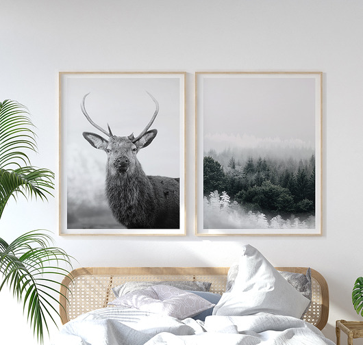 zestaw grafik 50x70 cm Milo Mi