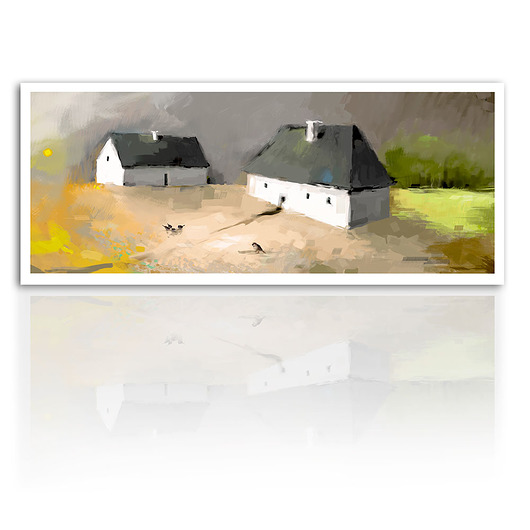 OBRAZ NA PŁÓTNIE -  120x50cm PEJZAŻ LUdesign gallery