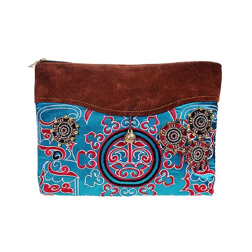 Ocean Deep haftowana torba boho  Bright Boho old
