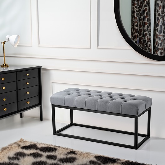 ławki Ławka Pikowana bench4home Przedpokój Pufa LOFT