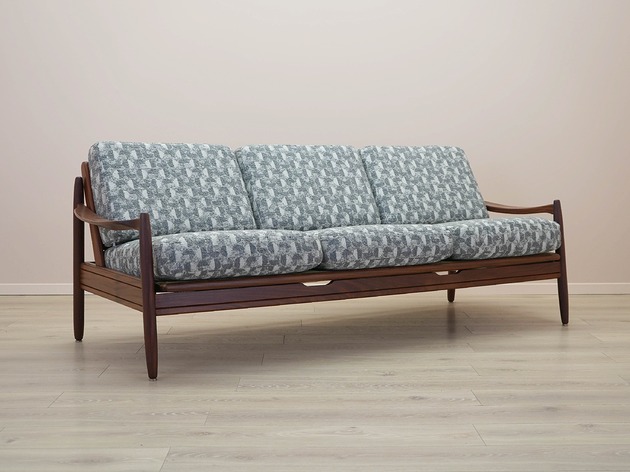 sofy i szezlongi Sofa tekowa, duński design, lata 70, produkcja: Dania