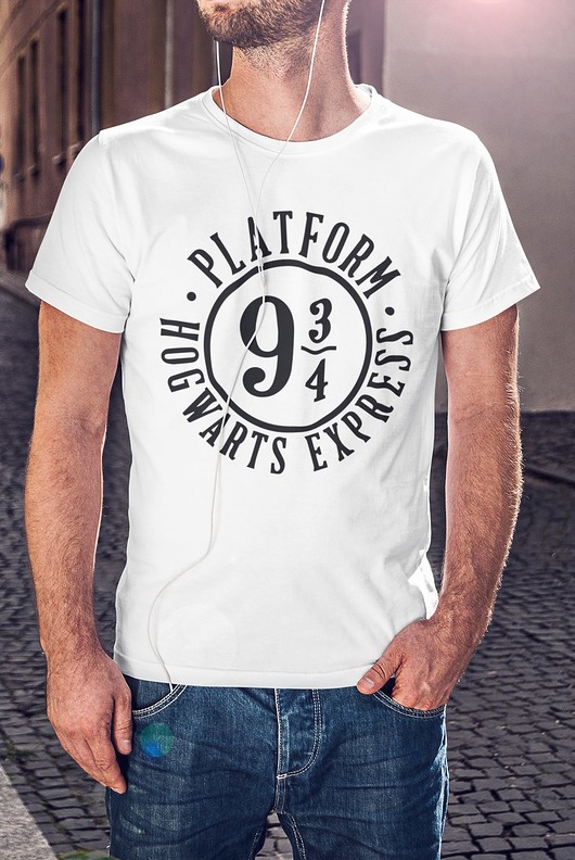 t-shirty męskie Koszulka Harry Potter Hogwart