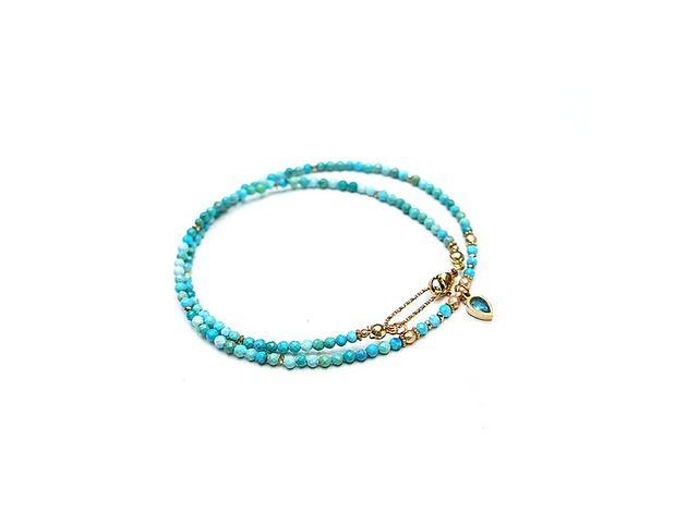 chokery Turkus vol. 17 /choker/ - Szlachetna kolekcja
