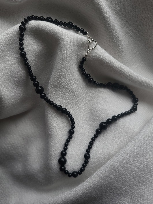 korale Naszyjnik FLAMME noir