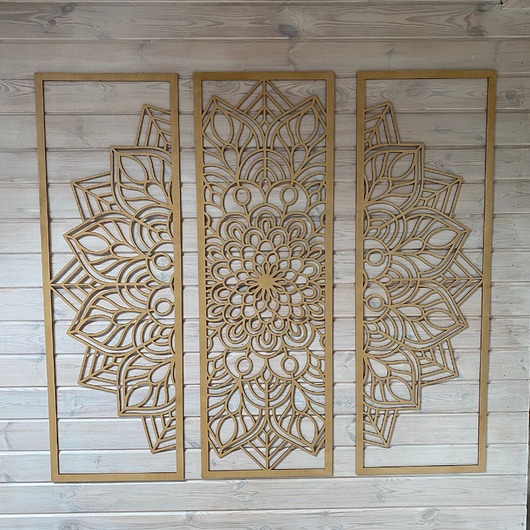 obrazy Prywatna aukcja MANDALA  tryptyk