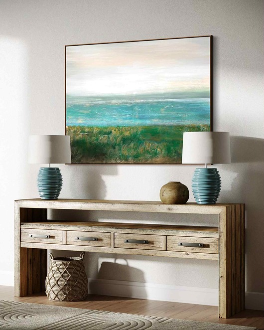 obrazy Oraz "Along  the coast" 90x120