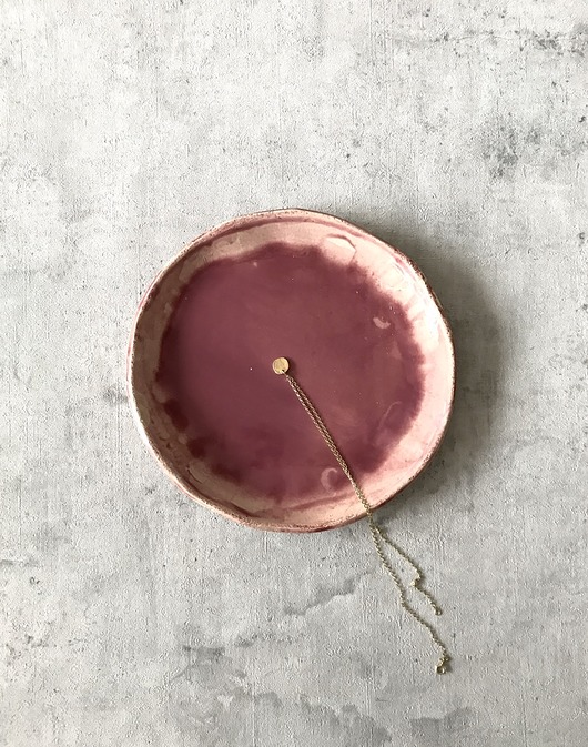 Talerz -  Pink! Projekt Ładniej