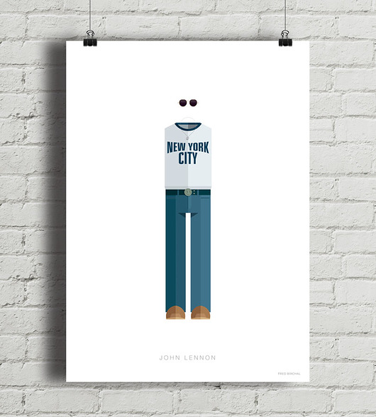 Plakat John Lennon  minimalmill
