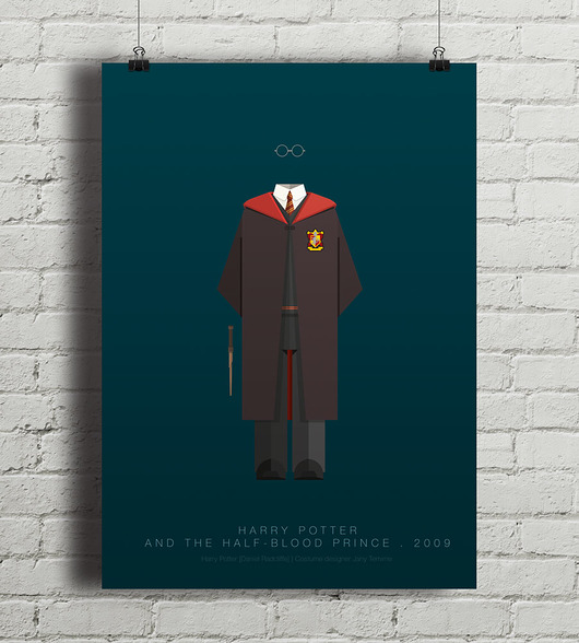 Plakat Harry Potter  minimalmill