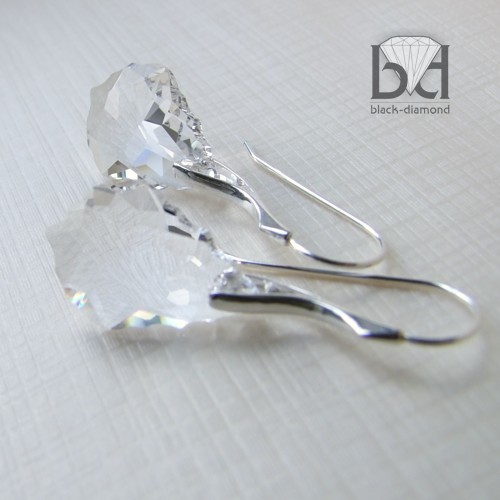 Krystaliczny kryształ Swarovski Black Diamond