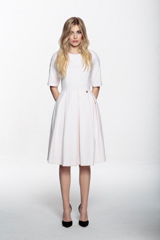Pleated Velvet dress hevapoland