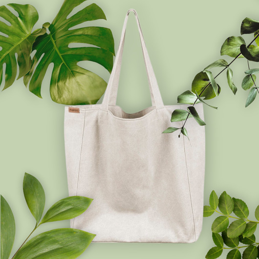 torby na ramię Lazy bag torba beżowa na zamek / vegan / eco