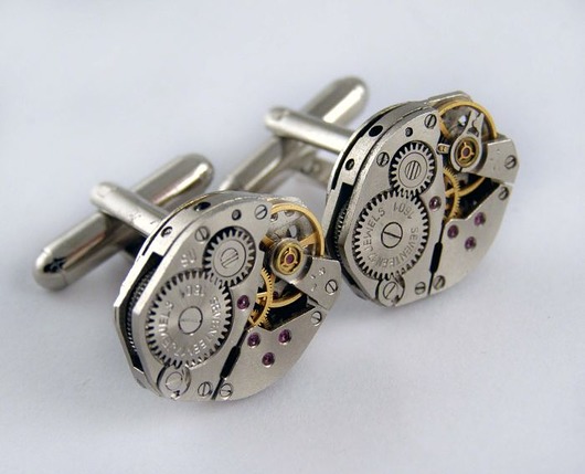 spinki do mankietów Mechaniczne spinki 010