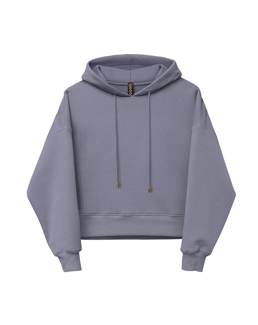 bluza bez kaptura damska Bluza basic lawenda