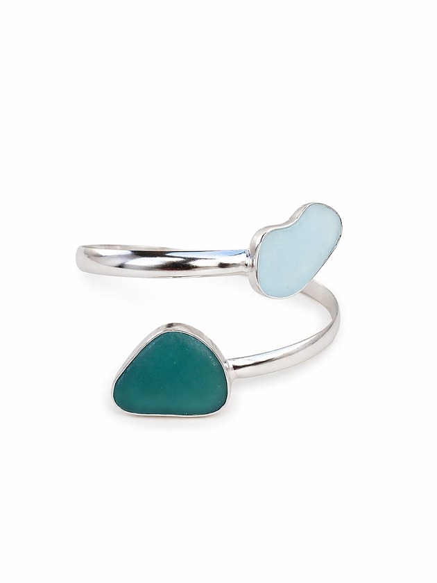 bransoletki srebrne Open Bracelet Doubletrouble Silver 925