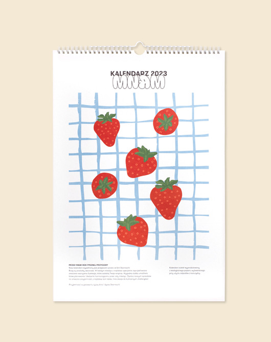 kalendarze i plannery Kalendarz MNAM 2023 z przepisami Ani Starmach