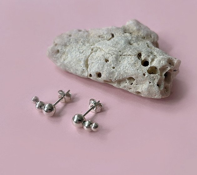 kolczyki srebrne Kolczyki Cosmic - srebro 925