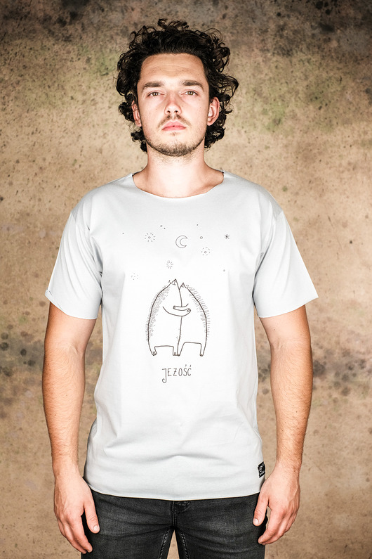 t-shirty męskie Bluzka JEŻOŚĆ
