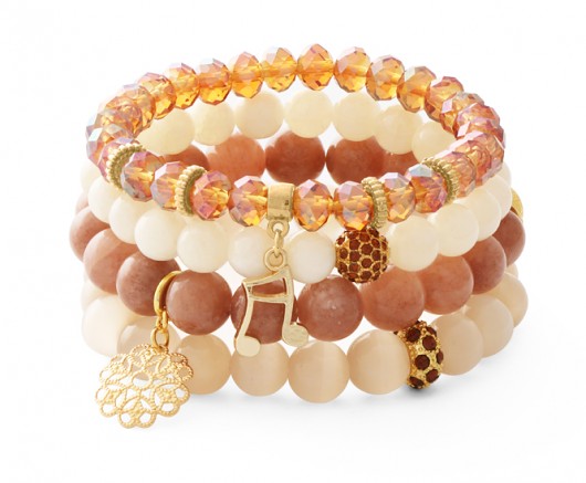 Cream, brandy & brown set. Lavoga