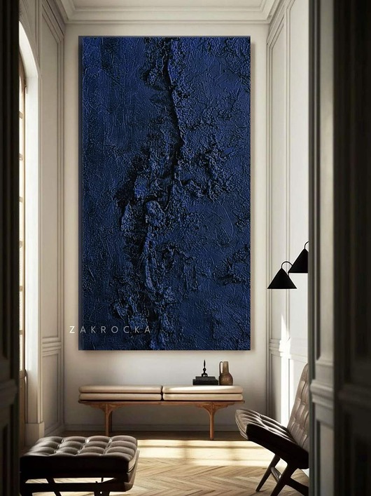 obrazy Duży obraz strukturalny do salonu 80x160cm