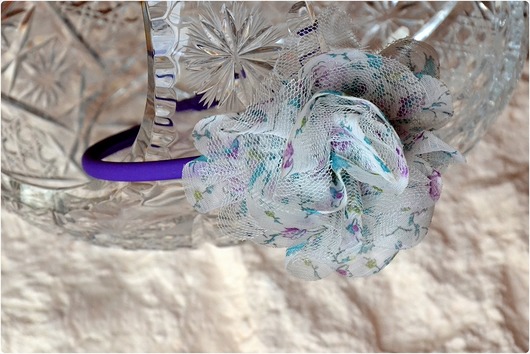 Śliczna opaska HANDMADE Casual Natural Clothes
