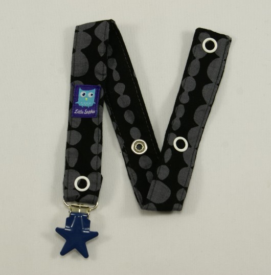 Zawieszka do smoczka BEADS klips gwiazdka Little Sophie