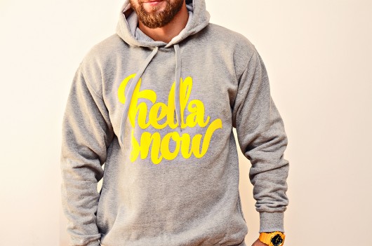 Hella Snow Hoodie DONT NEED NO SAMURAI
