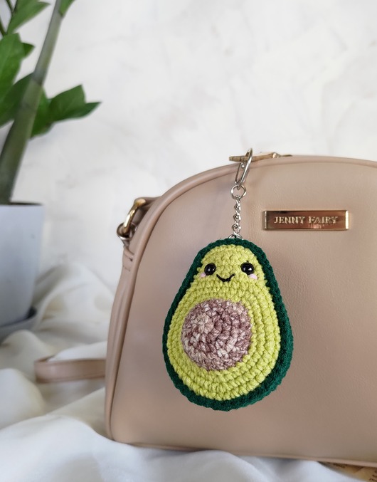 breloki Brelok awokado, Brelok do kluczy, Brelok prezent dla dziecka