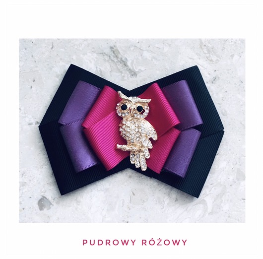 broszki Kolorowa Brosza z Sową Nowość
