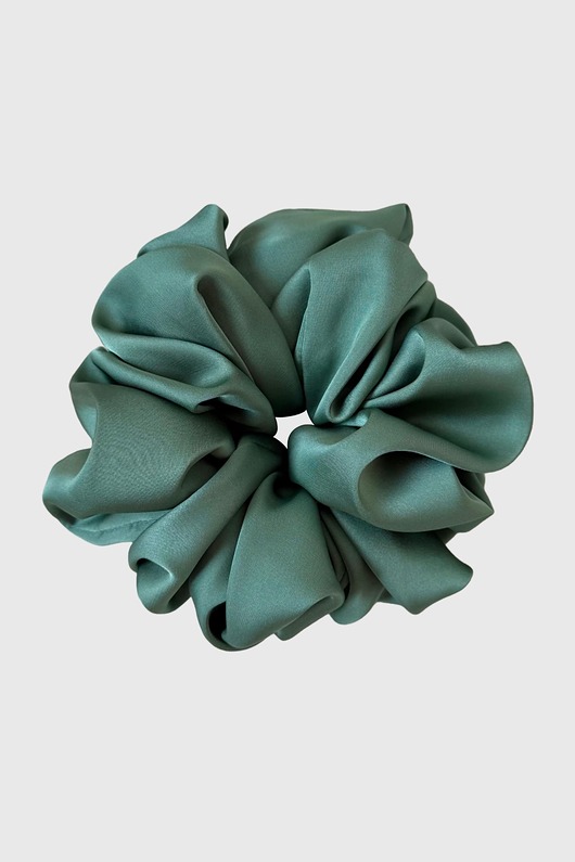 gumki do włosów Gumka do włosów pistacjowa Scrunchie Maxi Dark Pistachio