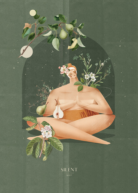 grafiki i ilustracje Ilustracja SILENT SPACE
