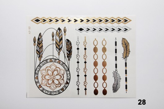 Metallic Flesh Tattoo Metallic Flesh Tattoo