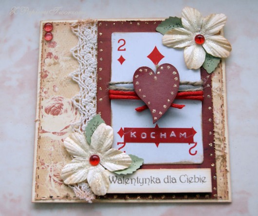 Kocham Cię :) Z Papieru Tworzone