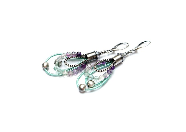 kolczyki srebrne Kolczyki srebrne Pętelki -bubble