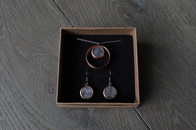 Zestaw Naszyjnik + Kolczyki GALAXY ME 2 CU Earrings