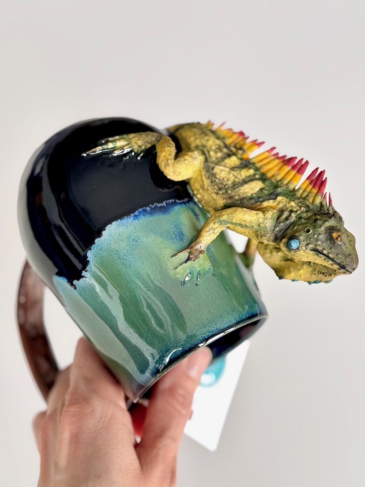 kubki Kubek z iguaną