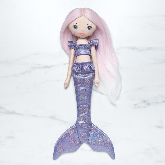 lalki Poofy Cat Fairies - Lalka fioletowa syrenka